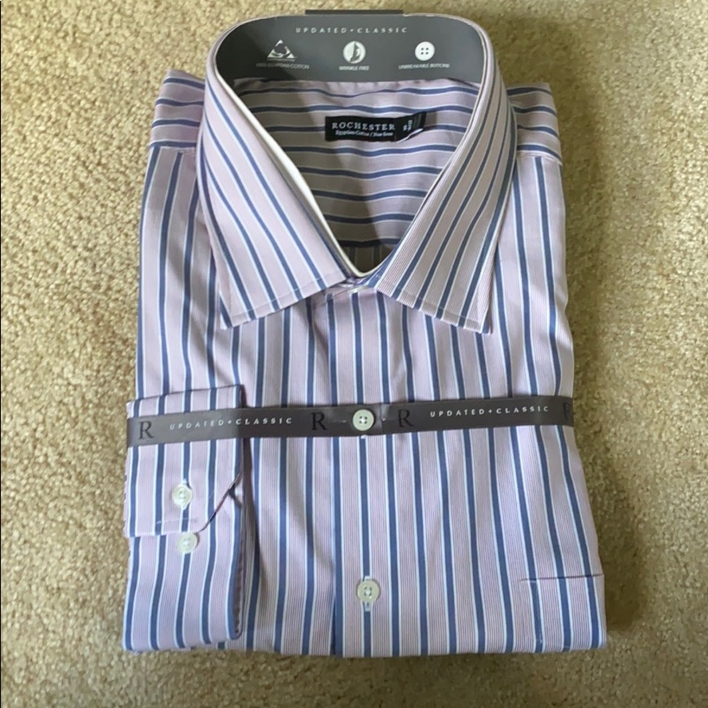 Rochester non-iron button down